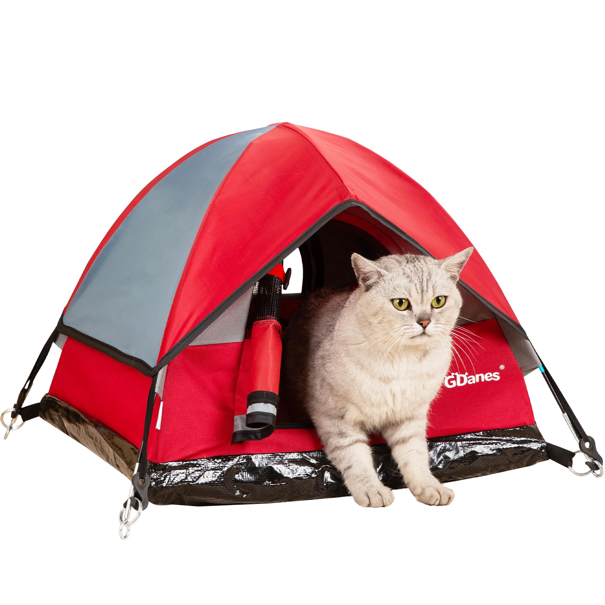 Amazon | Pet House ポータブルインドア/アウトドア ペットテント 猫用